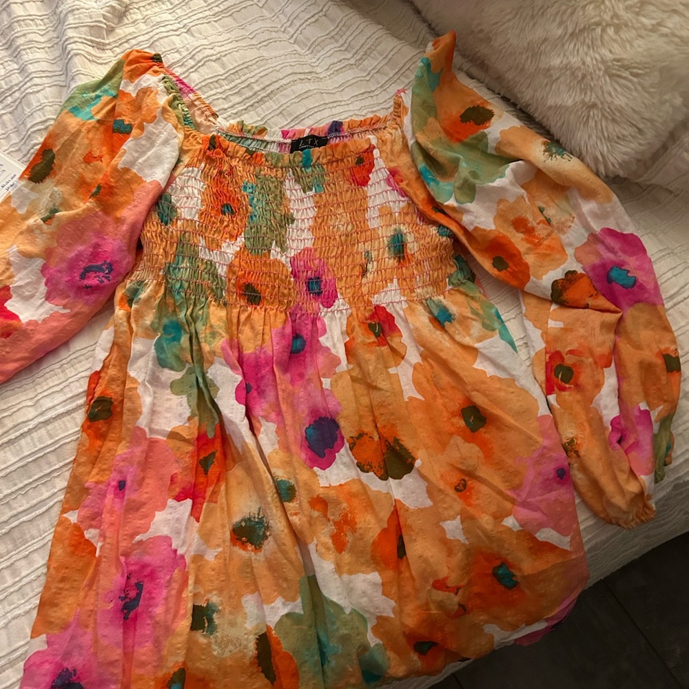 Floral Off-Shoulder Top